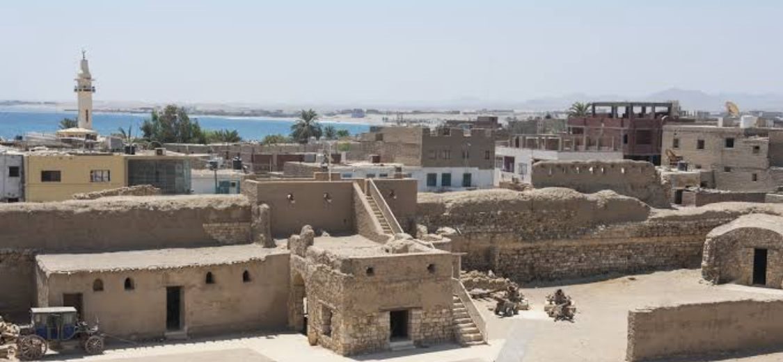 Historische Altstadt bei El Quseir oder Safaga