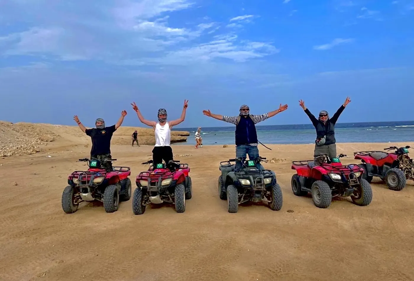 Private Quad-Tour in der Wüste bei Hurghada