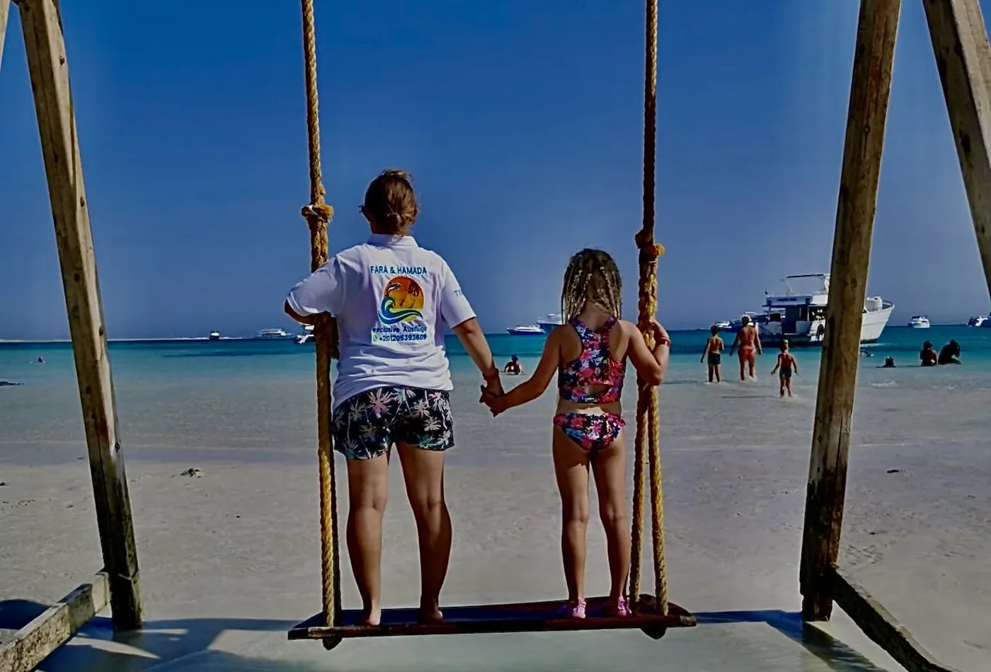 Orange Bay Strand in Ägypten