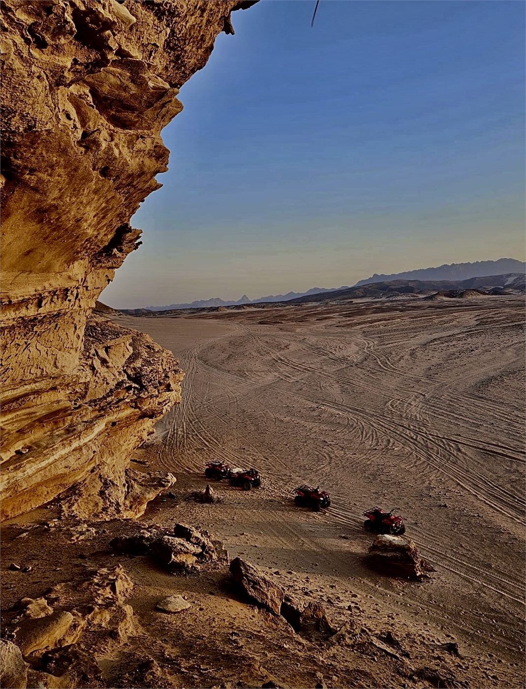 Wüste und Landschaft bei einer Quad-Tour